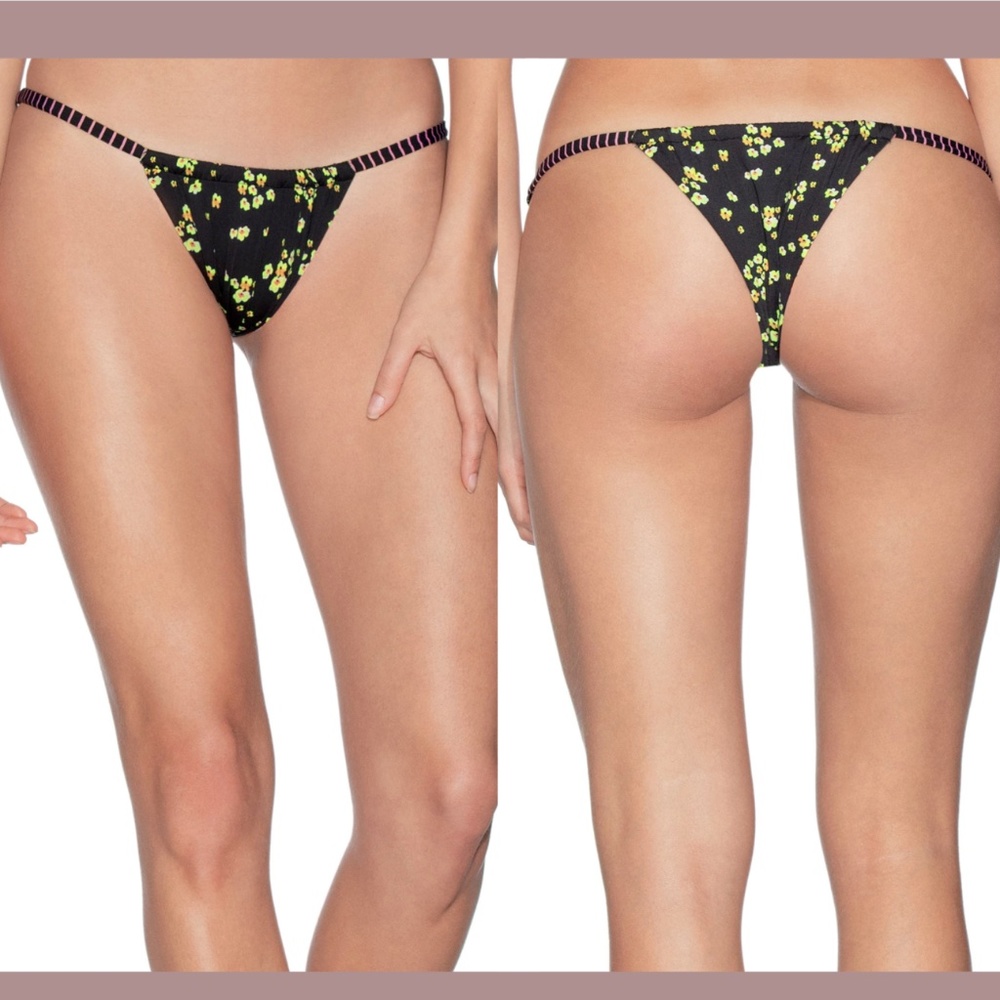 NWT Maaji [ Medium ]‎ June Frisky Reversible Single Strap Bikini Bottoms